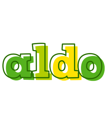 Aldo juice logo