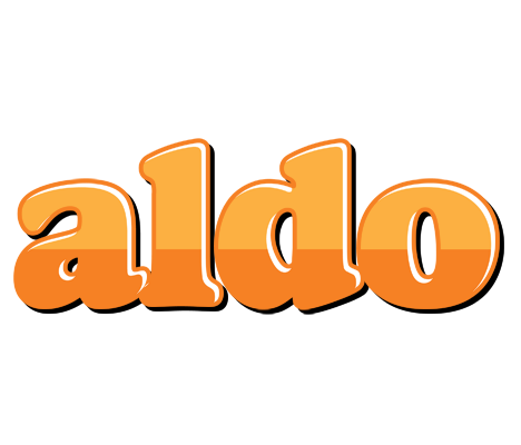 Aldo orange logo