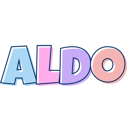 Aldo pastel logo