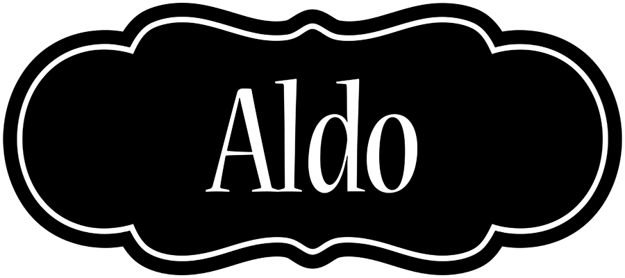 Aldo welcome logo