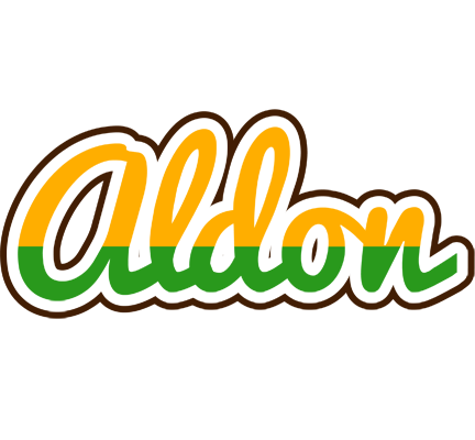 Aldon banana logo