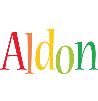 Aldon birthday logo