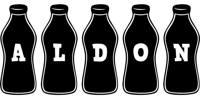 Aldon bottle logo