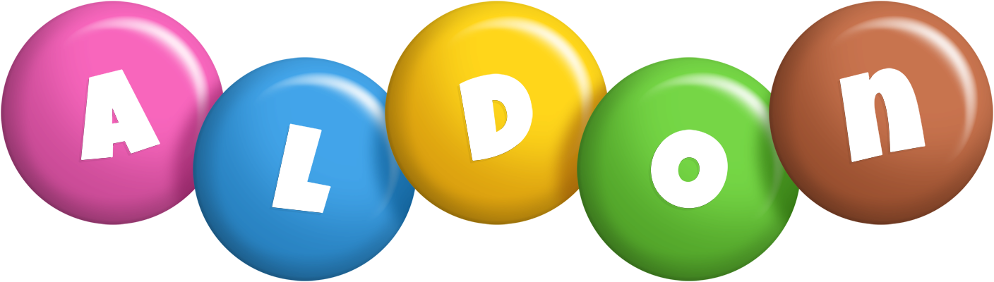 Aldon candy logo