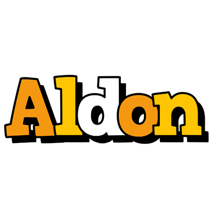 Aldon cartoon logo