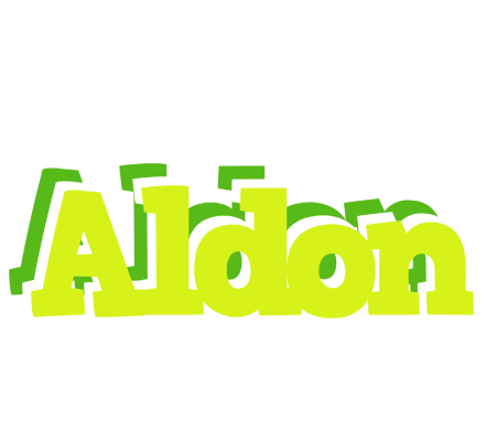Aldon citrus logo