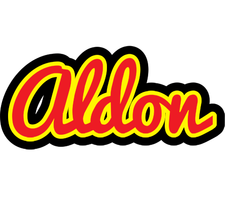 Aldon fireman logo