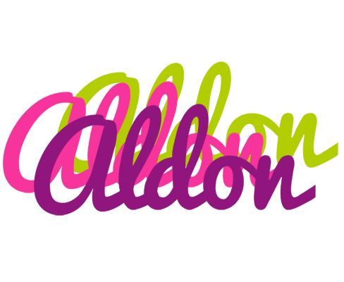 Aldon flowers logo