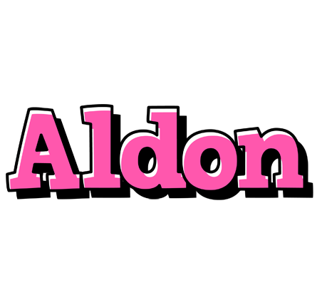Aldon girlish logo