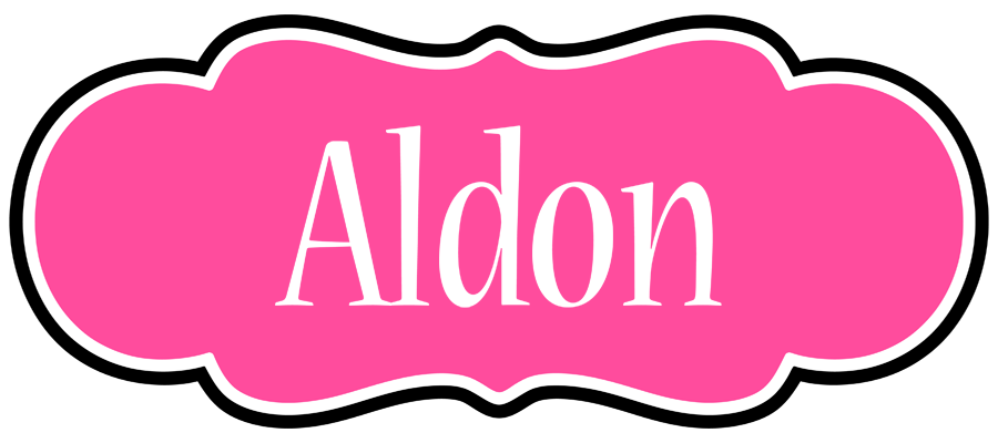 Aldon invitation logo