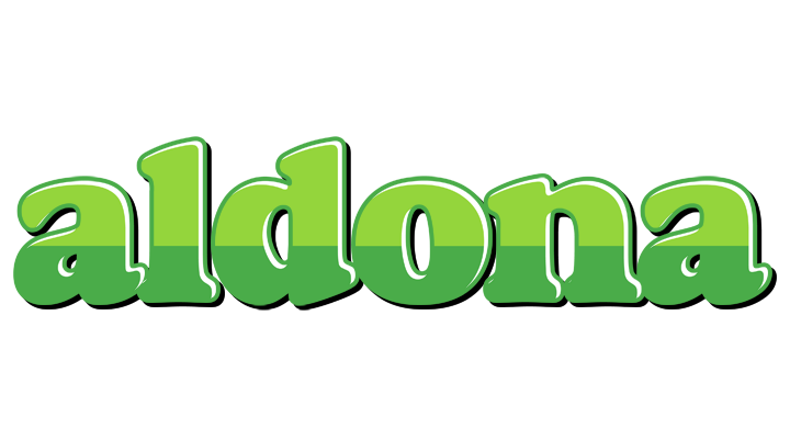 Aldona apple logo
