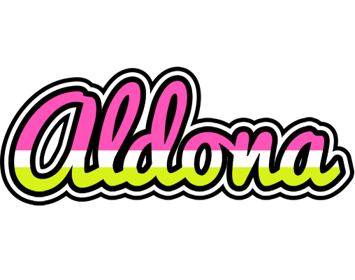 Aldona candies logo