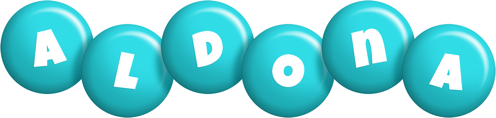 Aldona candy-azur logo
