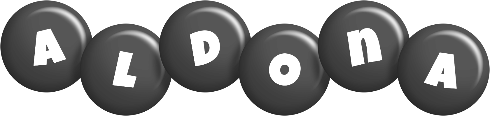 Aldona candy-black logo