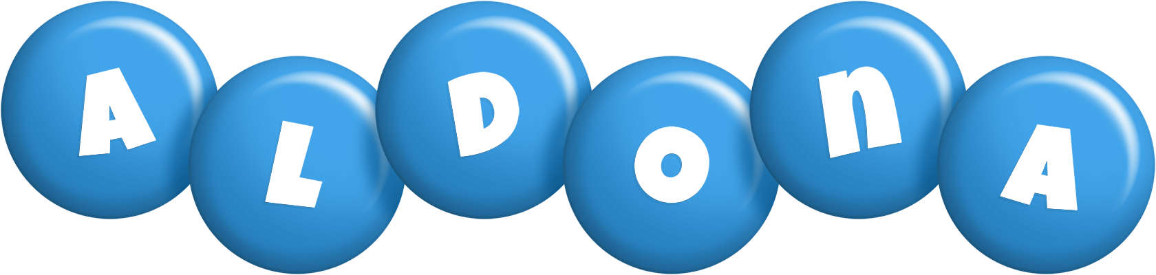 Aldona candy-blue logo