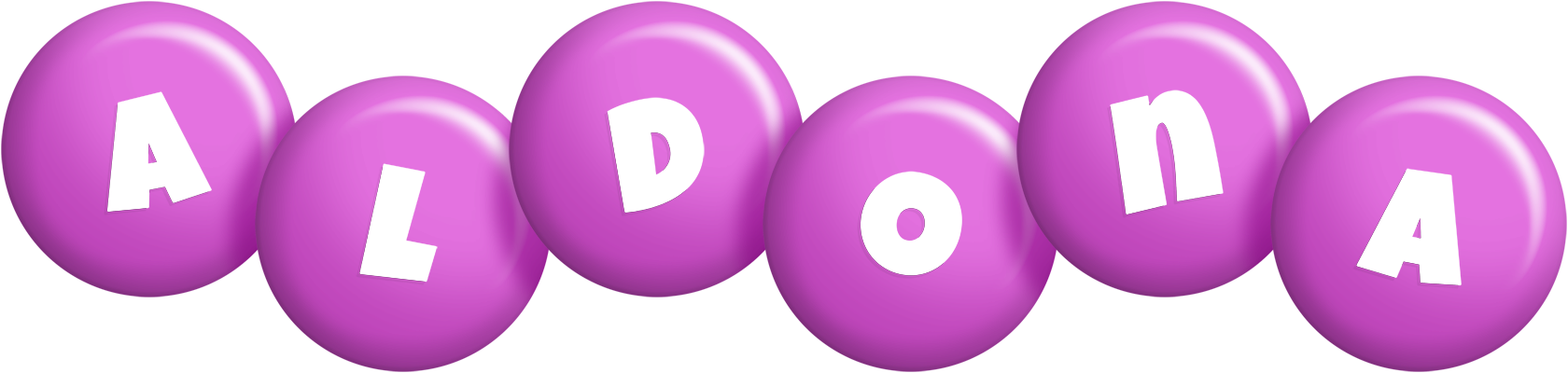 Aldona candy-purple logo