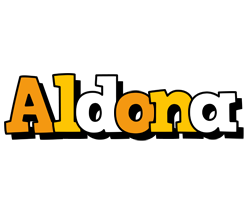 Aldona cartoon logo