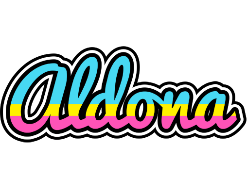 Aldona circus logo