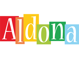 Aldona colors logo