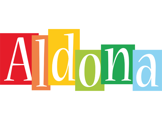 Aldona colors logo