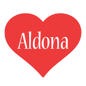 Aldona love logo