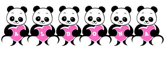 Aldona love-panda logo