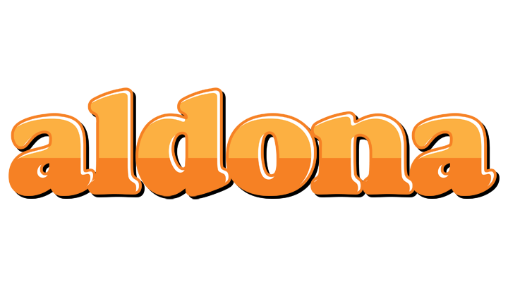 Aldona orange logo