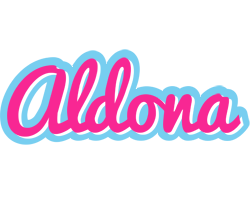 Aldona popstar logo