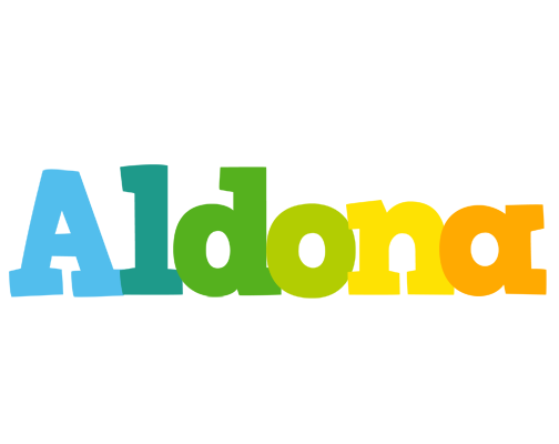 Aldona rainbows logo
