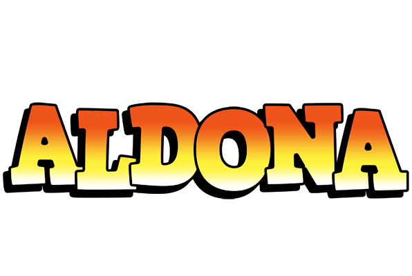 Aldona sunset logo