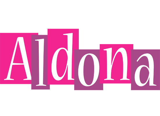 Aldona whine logo