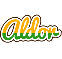 Aldor banana logo