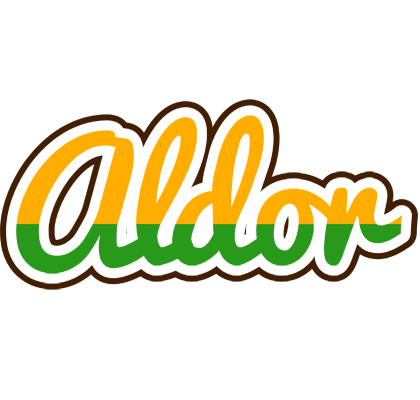 Aldor banana logo