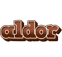 Aldor brownie logo