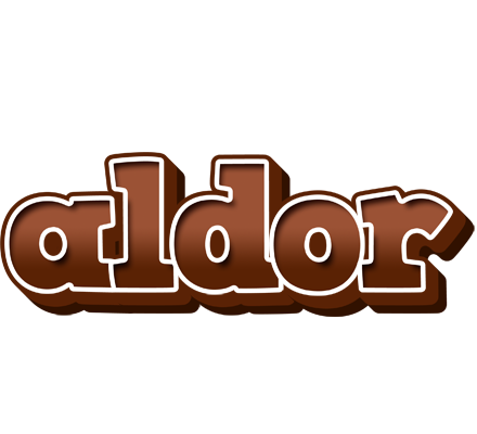 Aldor brownie logo