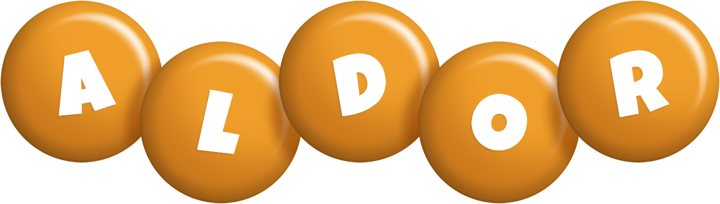 Aldor candy-orange logo