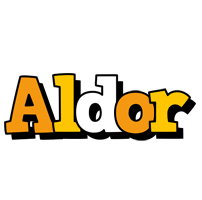 Aldor cartoon logo