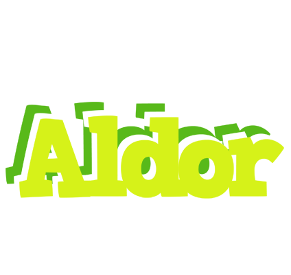 Aldor citrus logo