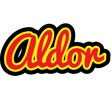 Aldor fireman logo
