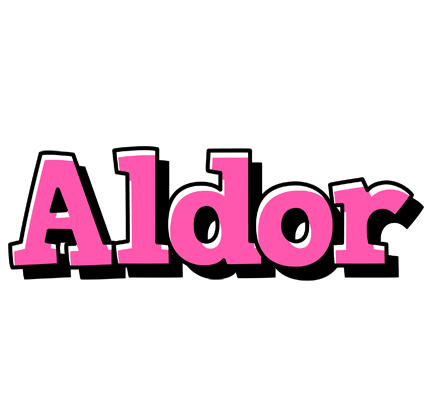 Aldor girlish logo