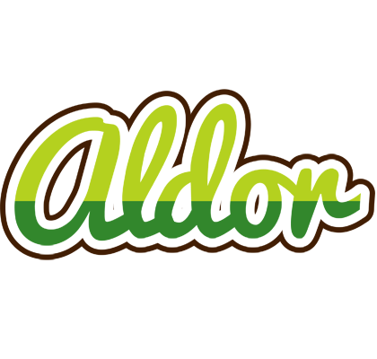 Aldor golfing logo