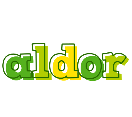 Aldor juice logo