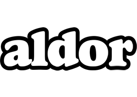 Aldor panda logo