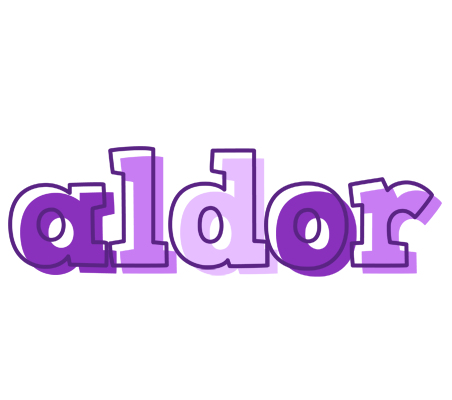 Aldor sensual logo