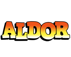 Aldor sunset logo