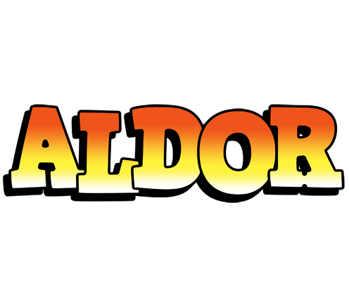 Aldor sunset logo