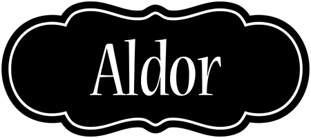 Aldor welcome logo