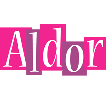 Aldor whine logo