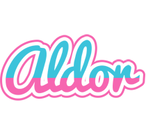 Aldor woman logo