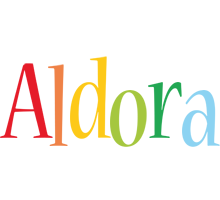 Aldora birthday logo